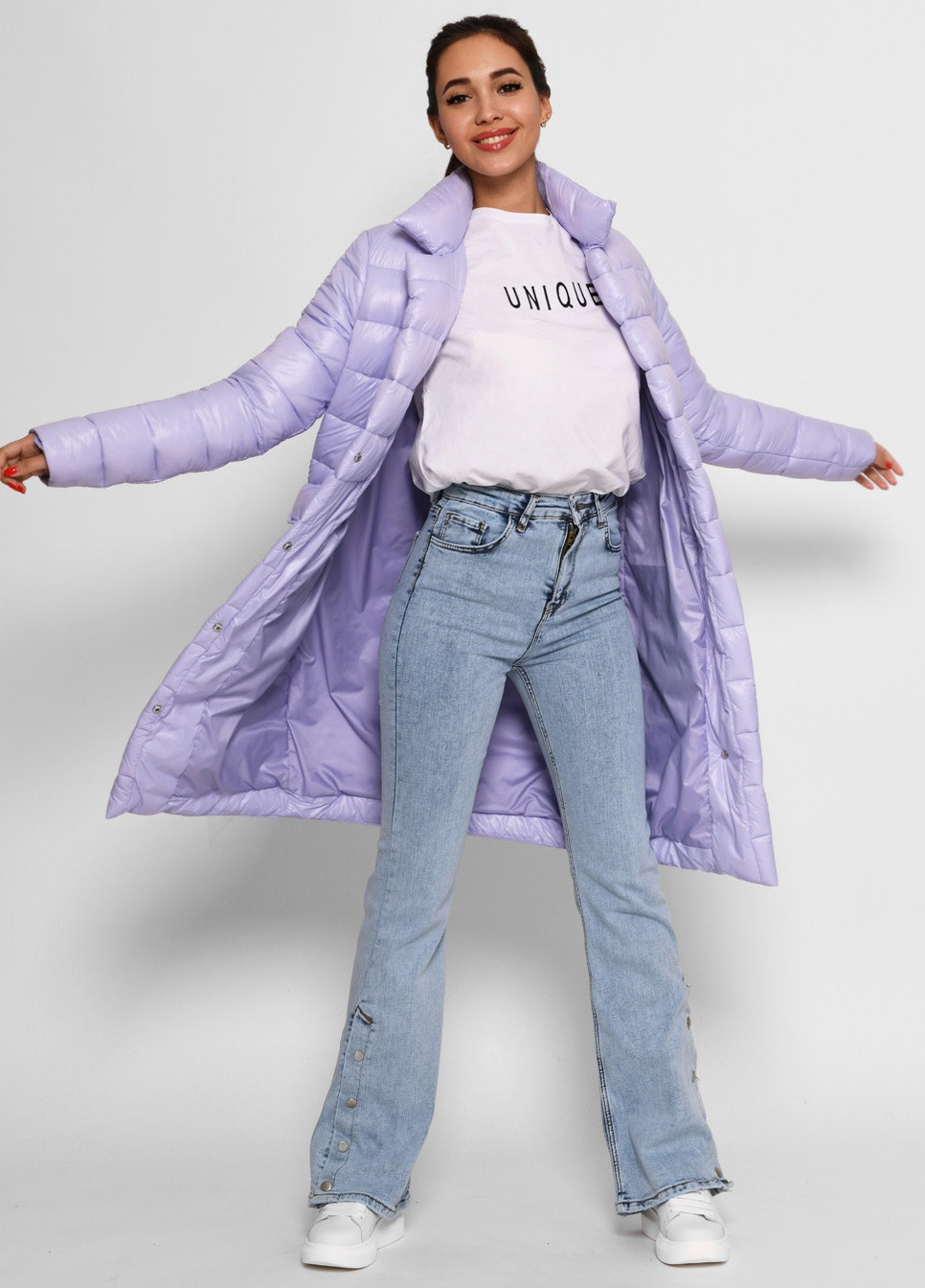 Пурпурная демисезонная куртка X-Woyz