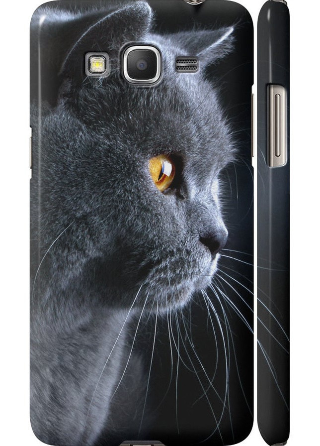 3D пластиковий матовий чохол 'Гарний кіт' для Endorphone Samsung Galaxy J2 Prime (258034200)