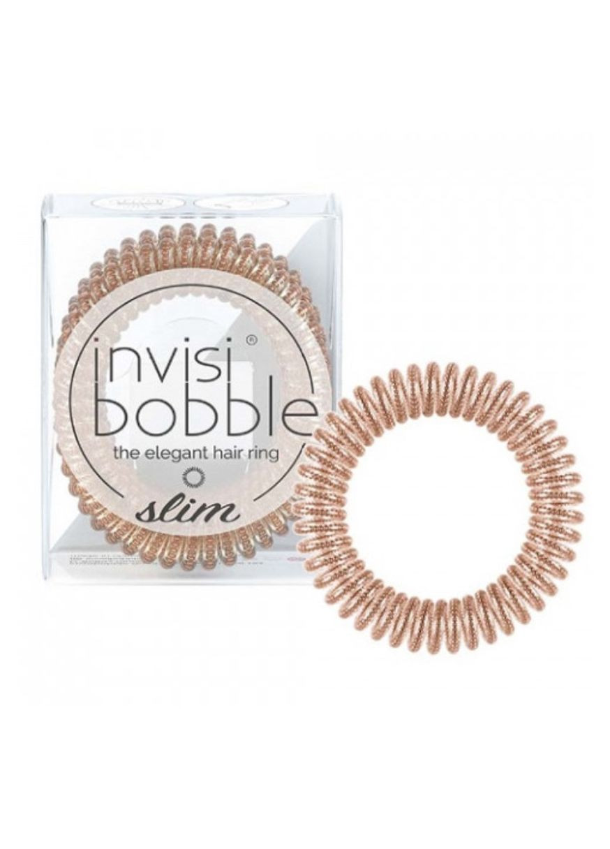 Резинка-браслет для волосся Slim Of Bronze And Beads Invisibobble (268133591)