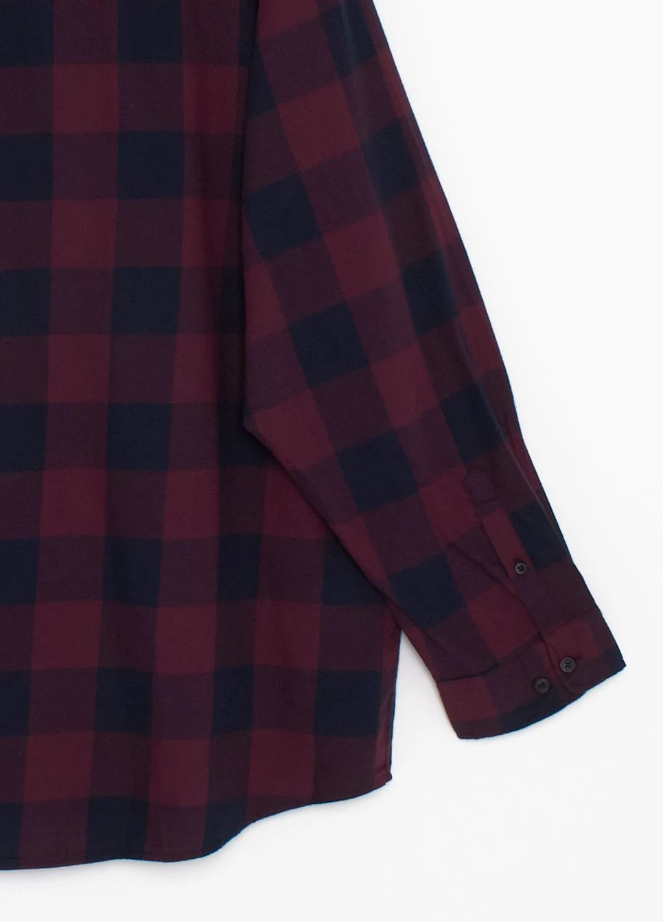 Бордовая рубашка JACK&JONES