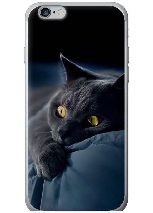 Силіконовий чохол 'Димчастий кіт' для Endorphone apple iphone 6s plus (265227057)