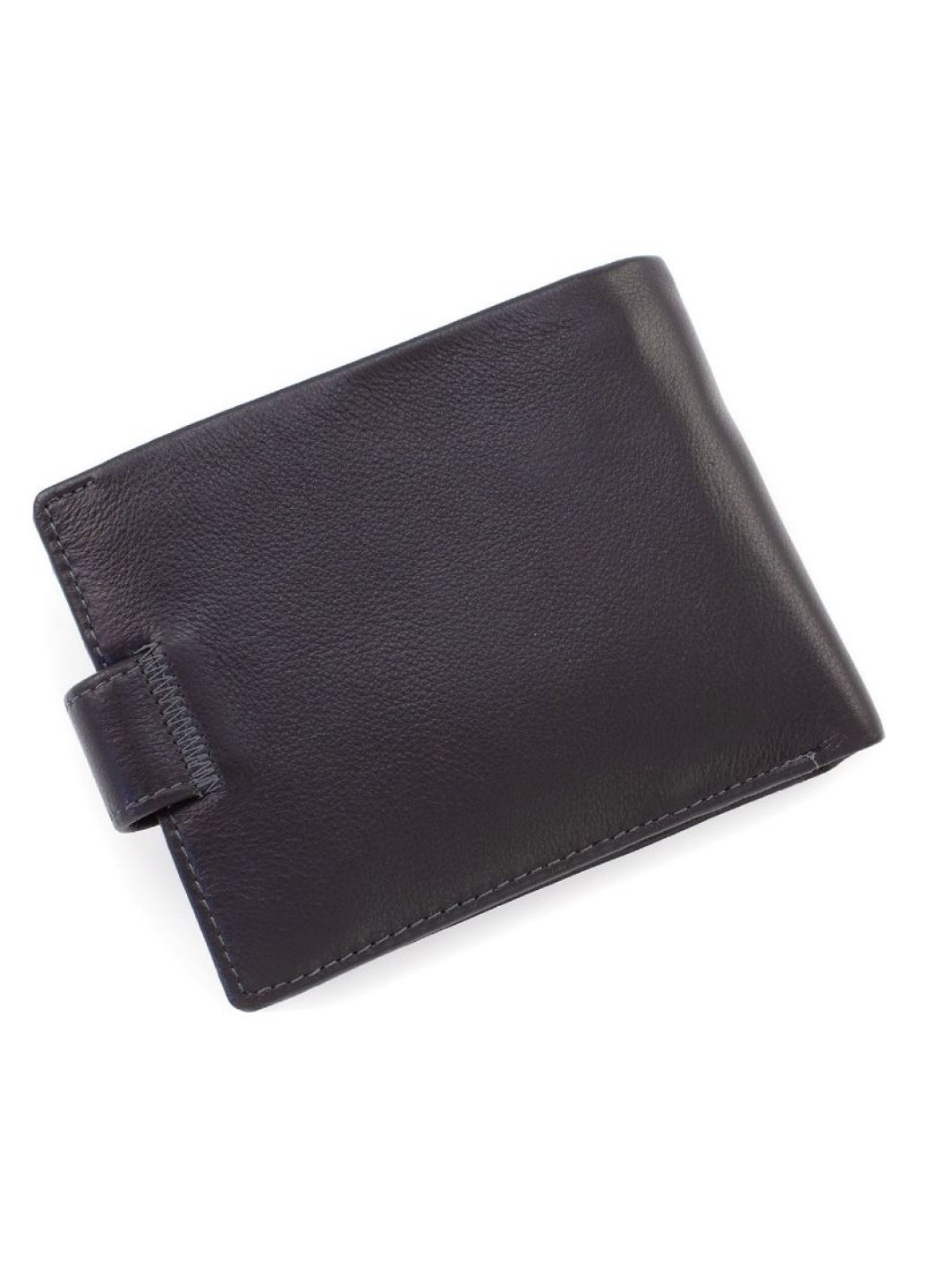 Оригінальний гаманець зі шкіри 12,5х10 22-538-MC (18090) чорний Marco Coverna (259737010)