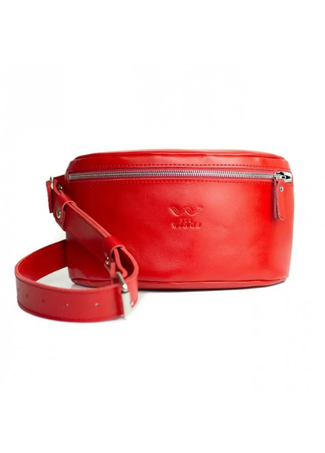 Жіноча шкіряна поясна сумка червона TW-Beltagbag-Red-KSR The Wings (263518994)
