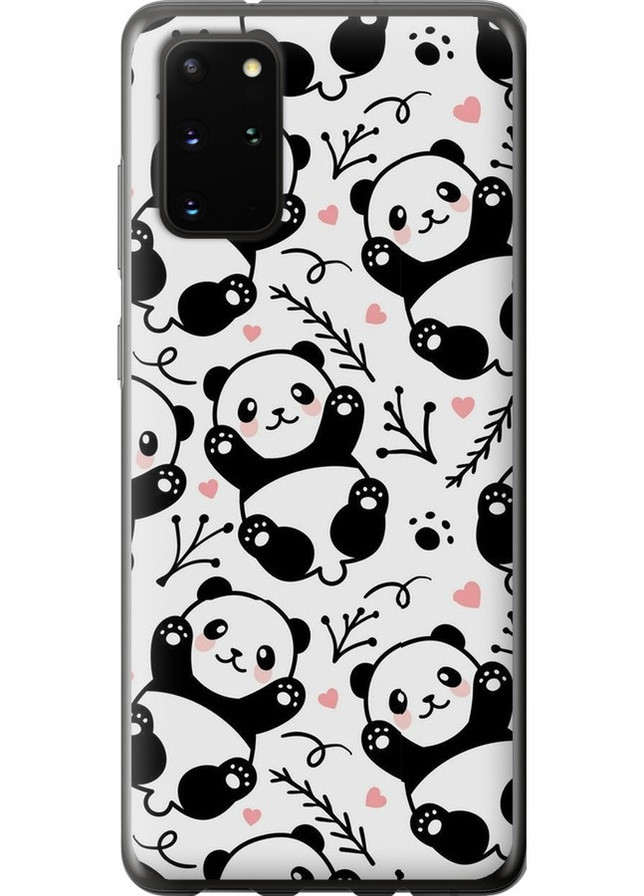 2D пластиковый чехол 'Панды' для Endorphone Samsung Galaxy S20 Plus (258485576)