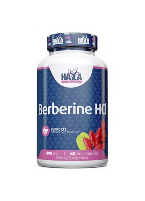 Berberine HCL 400 mg 60 Veg Caps Haya Labs (266342589)