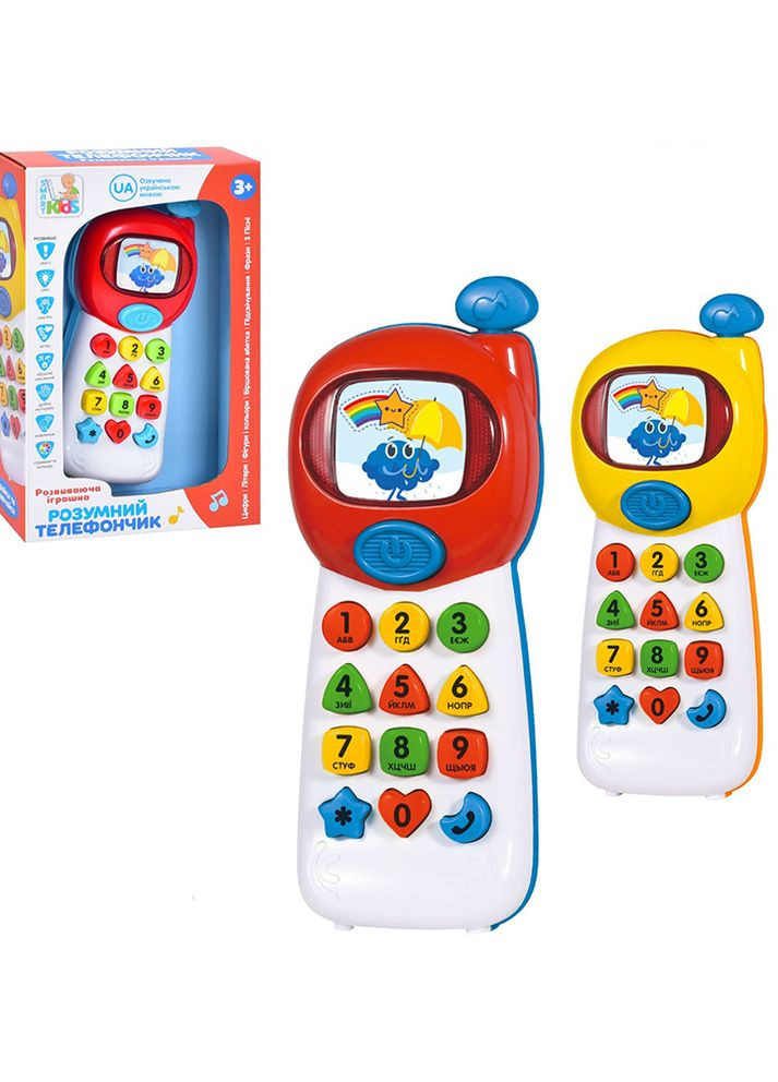 Умный телефон цвет разноцветный ЦБ-00231797 Limo Toy (263930084)