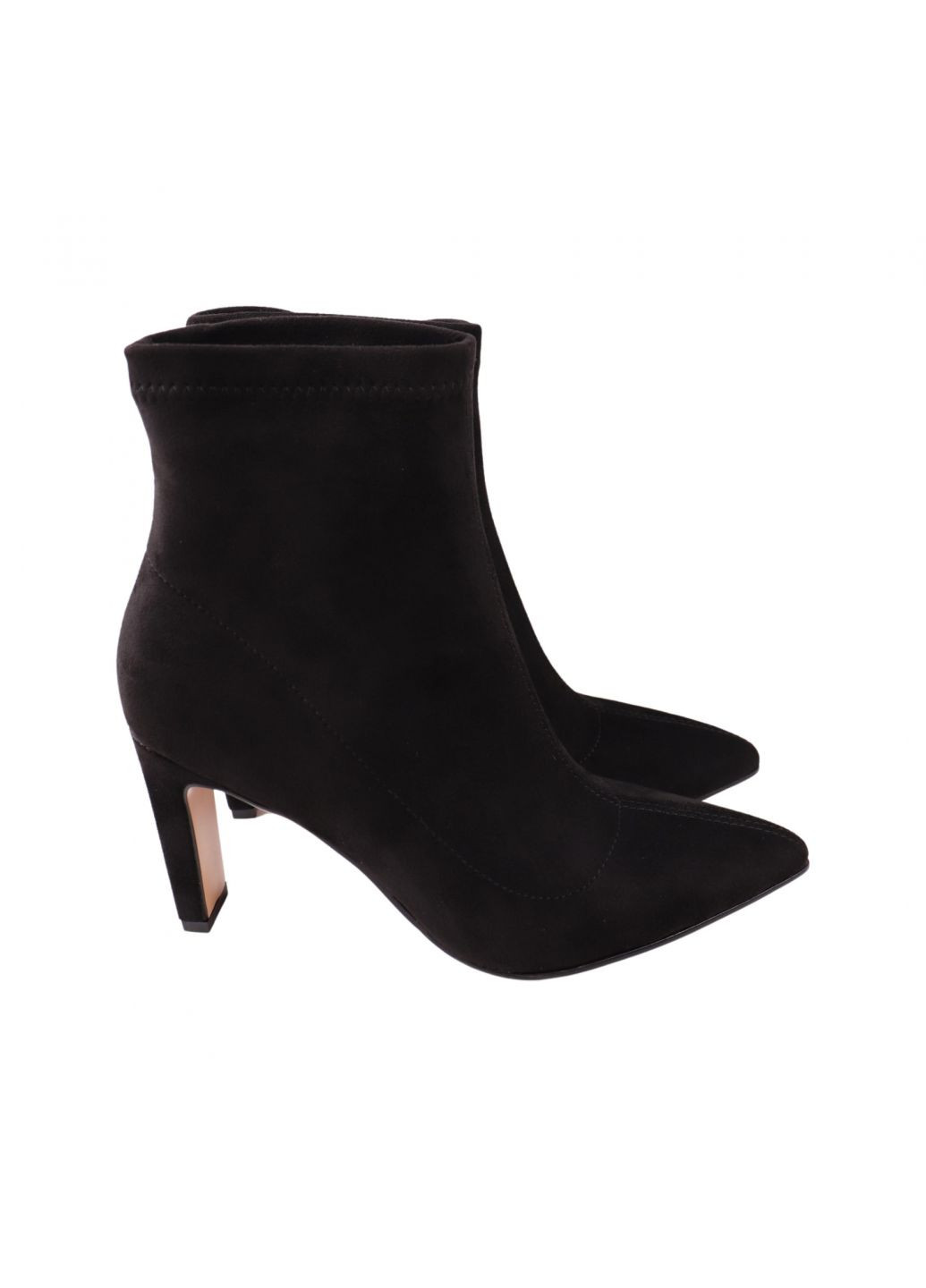 Чорні ботильйони жіночі чорні Stefaniya Nina 222-23DH