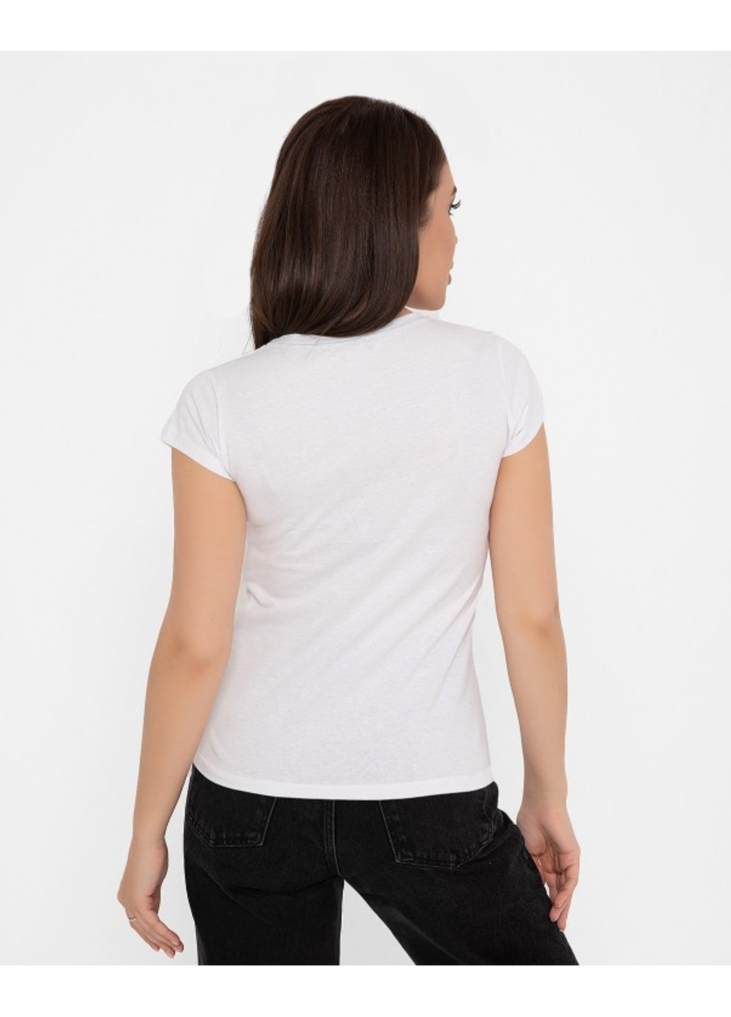 Біла футболка wn20-137 білий ISSA PLUS