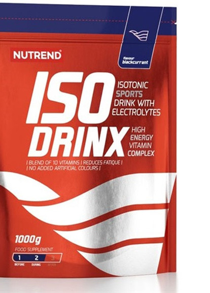 Isodrinx 1000 g /28 servings/ Black Currant Nutrend (256719293)