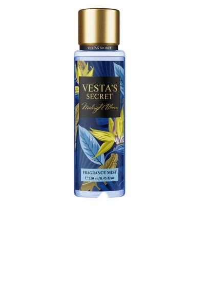 Женский парфюмированный спрей-мост для тела Midnight Bloom Vesta's Secret, 250 мл Livesta (276976184)