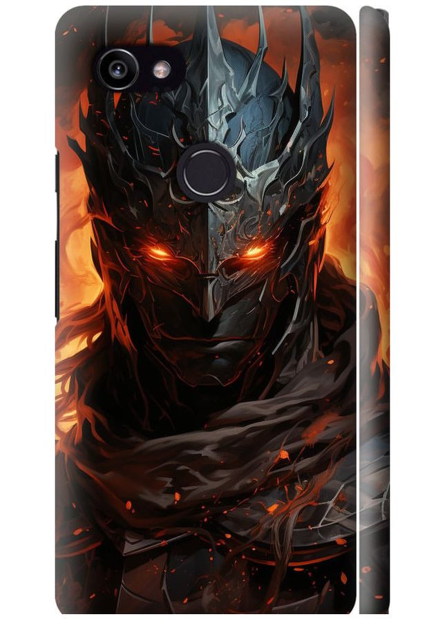 3D пластиковий матовий чохол 'Темний лицар' для Endorphone Google PixeL 2 XL (266049204)