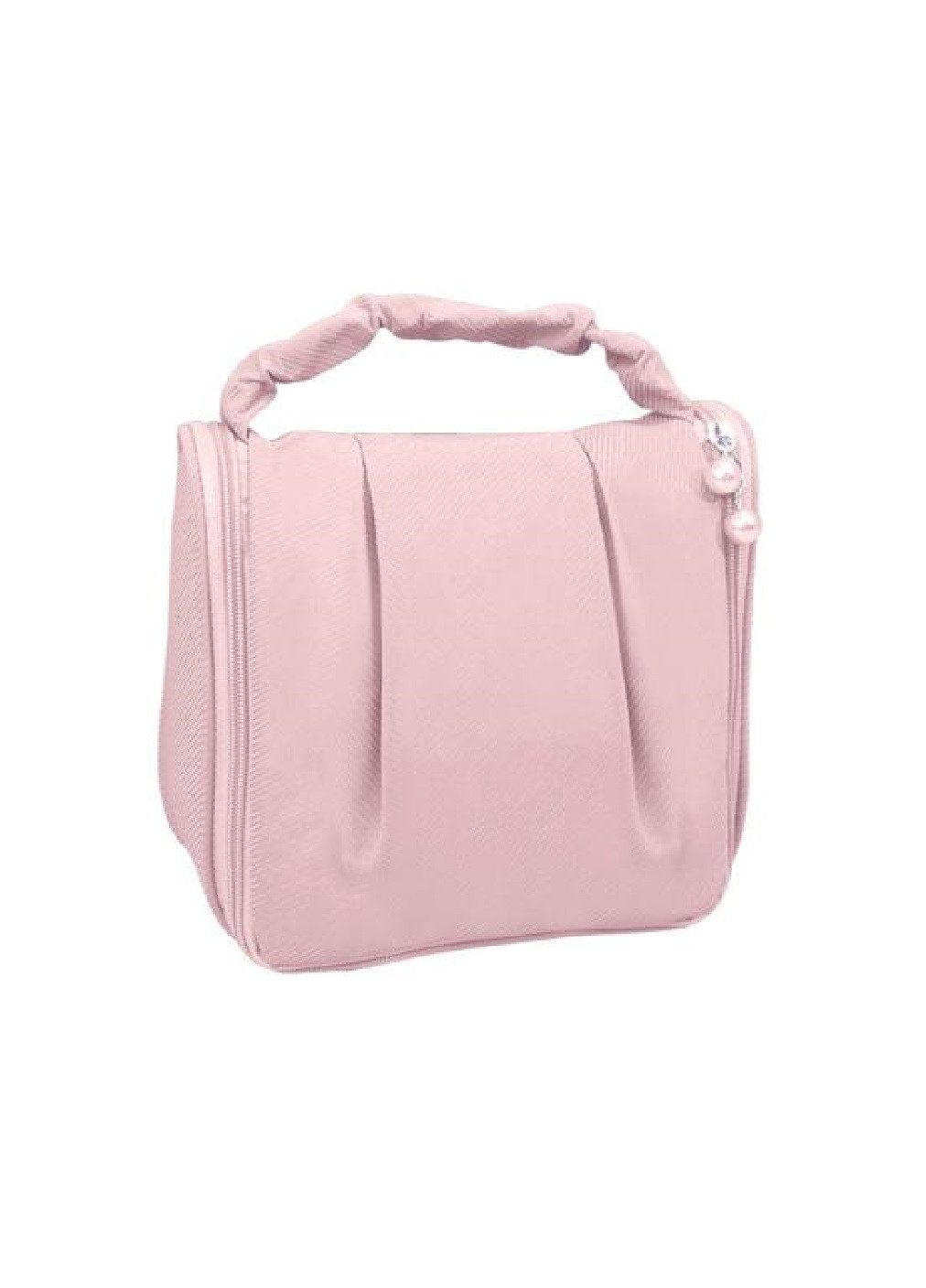 Складной дорожный органайзер сумка косметичка для хранения вещей косметики аксессуаров 20х19х8 см (476096-Prob) Розовый Unbranded (276310943)