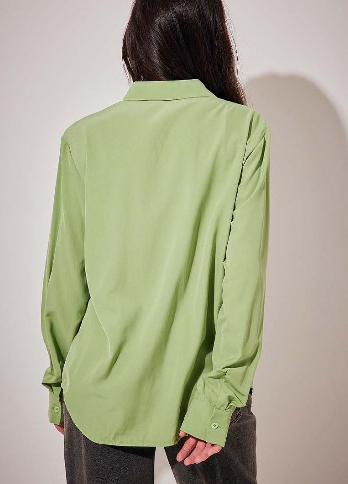 Зеленая блуза демисезон,зеленый, NA-KD