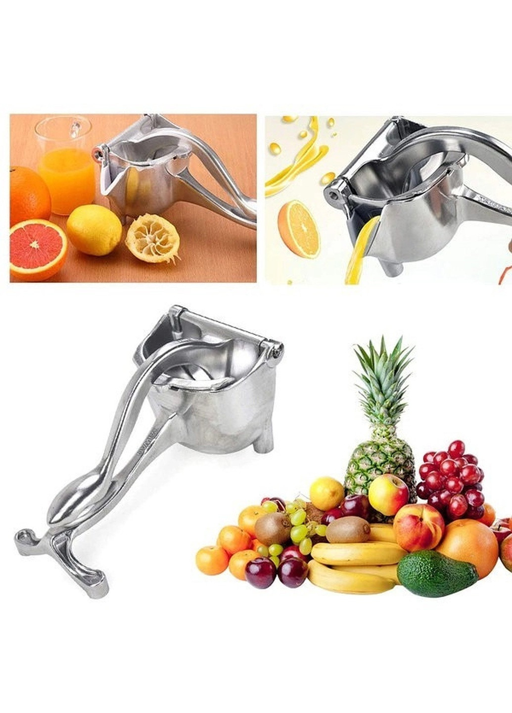 Соковитискач ручний для цитрусових та фруктів для фрешу з затискачем A-Plus (259958637)