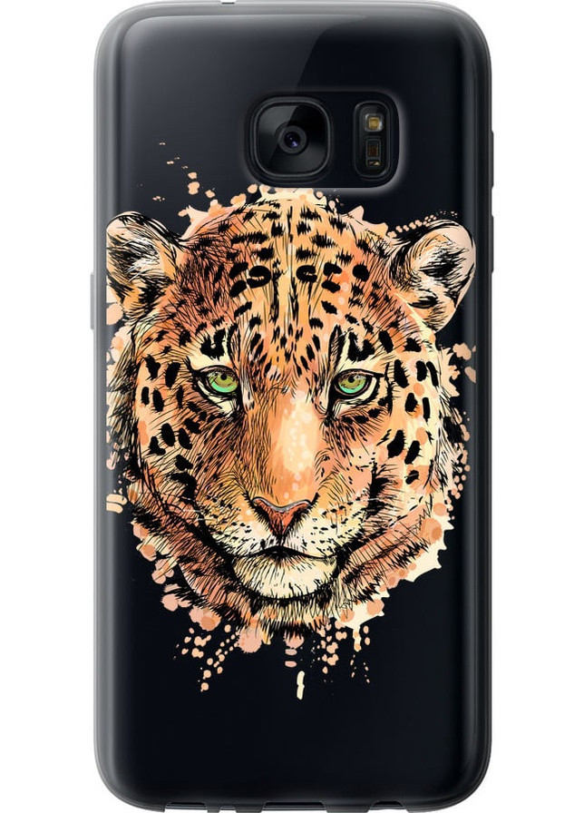 2D пластиковий чохол 'Леопард v2' для Endorphone Samsung Galaxy S7 G930F (258085928)