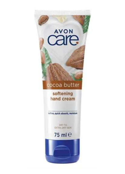 Крем для рук з маслом какао Care Nourishing With Cocoa Butter 75 мл Avon (258427181)