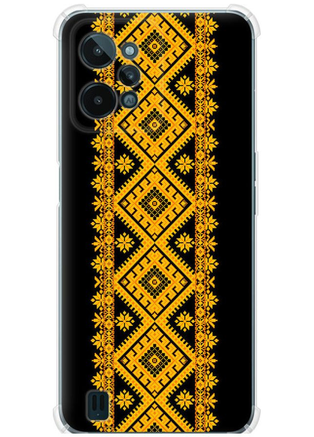 Силикон с усиленными углами чехол 'Вышиванка 31' для Endorphone Realme C31 (269360073)