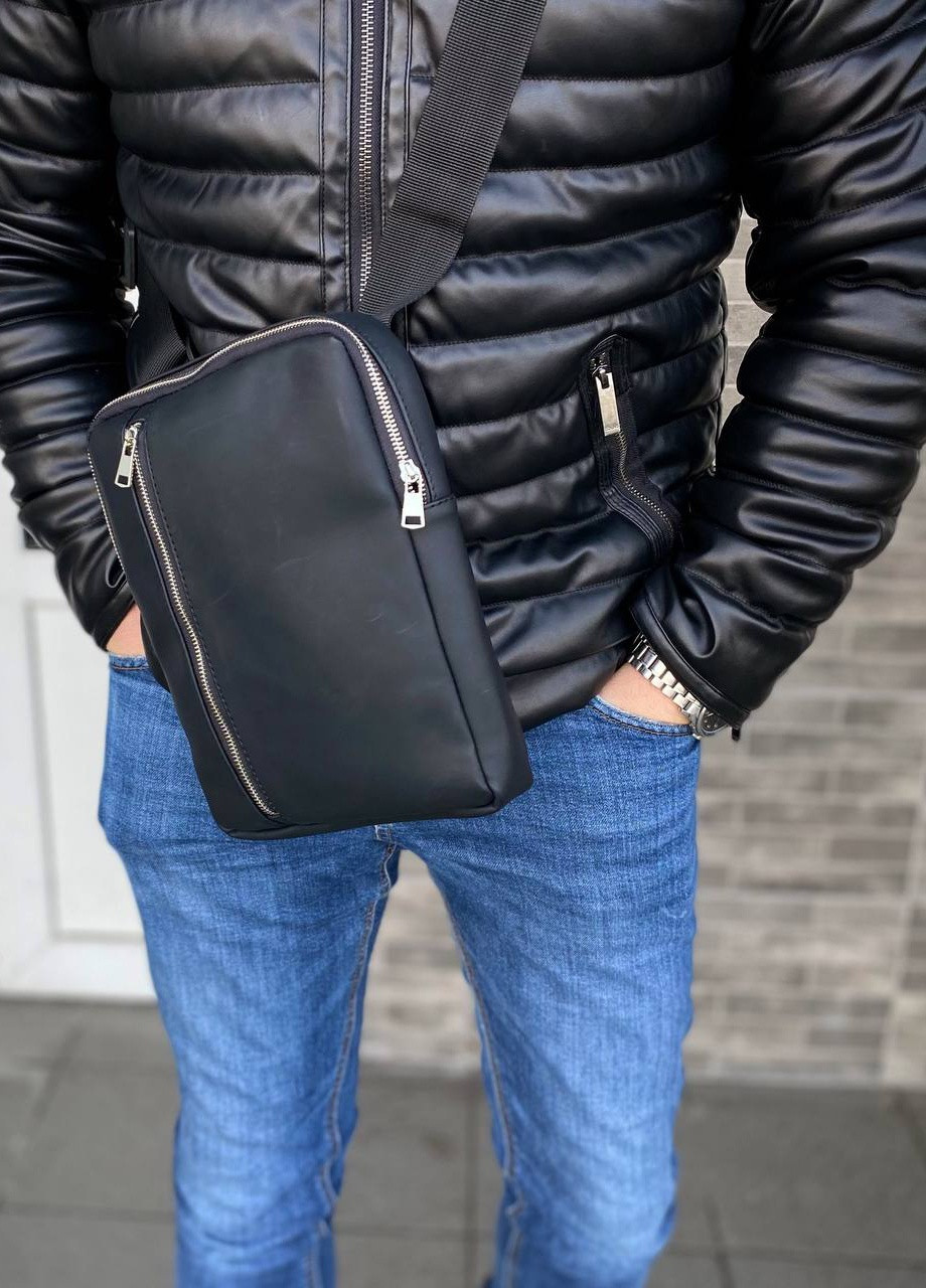 Чоловіча матова сумка планшет через плече Meet матова No Brand (258330392)