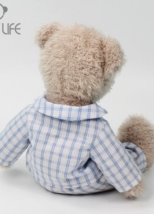 М'яка плюшева іграшка арт.7069 ведмедик у піжамі 35 см No Brand (267025242)