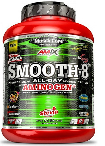 MuscleCore Smooth-8 Protein 2300 g /69 servings/ Banoffi Pie Amix Nutrition (258499720)