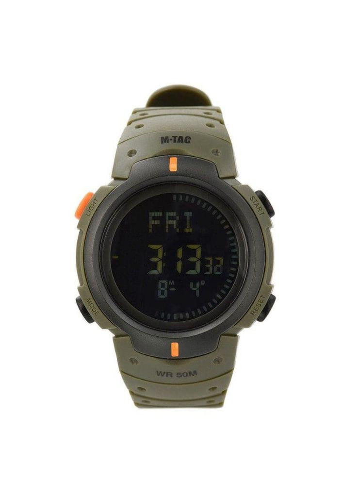 годинник тактичний з компасом Olive M-TAC (276535476)