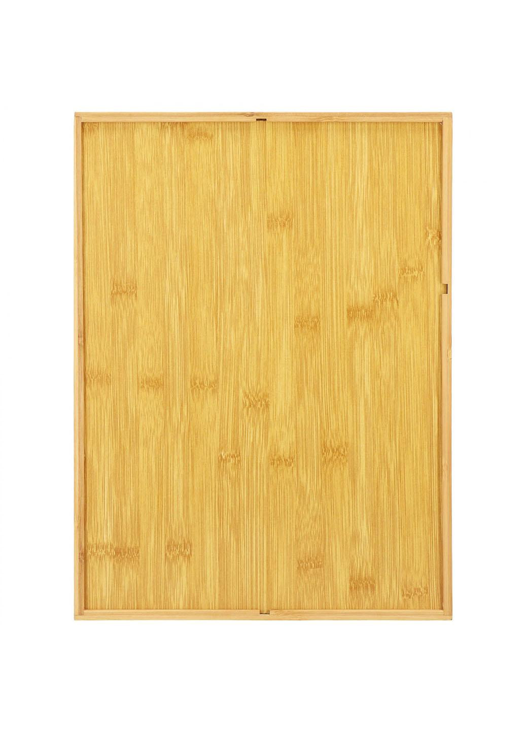 Органайзер-лоток для столових приборів 30 x 40 см із бамбука HA5091 Springos (258287902)
