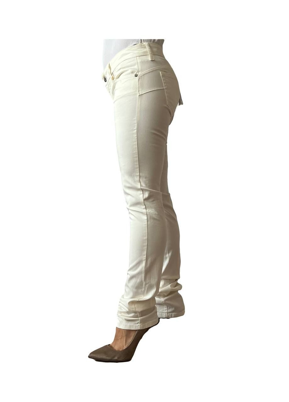 Белые кэжуал демисезонные брюки Liu-Jo