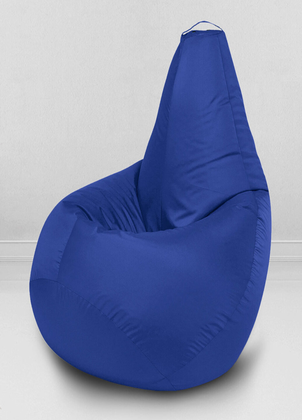 Кресло-мешок Груша Хатка средняя Синяя (подростковая) No Brand (257999385)