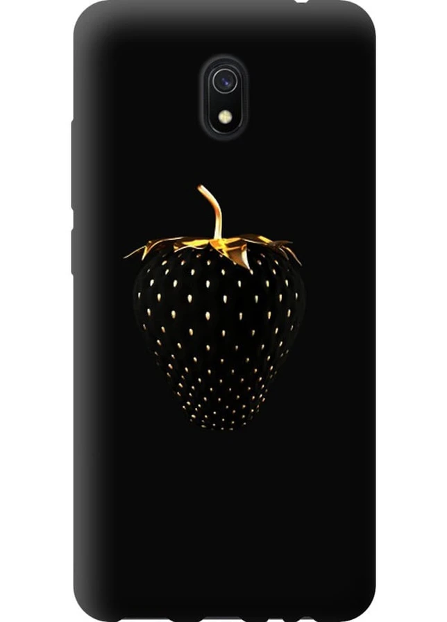 Силіконовий чохол 'Чорна полуниця' для Endorphone Xiaomi Redmi 8A (259447206)