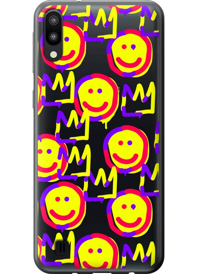 Силиконовый чехол 'Смайлики v2' для Endorphone Samsung Galaxy M10 (258216065)