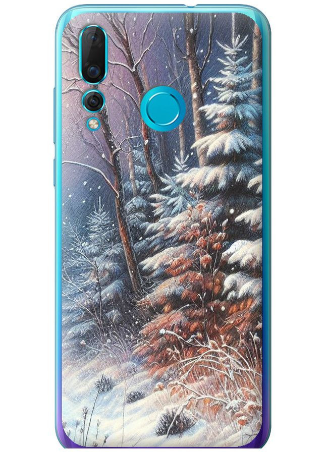 Силіконовий чохол 'Зимовий пейзаж' для Endorphone Huawei Nova 4 (275463185)