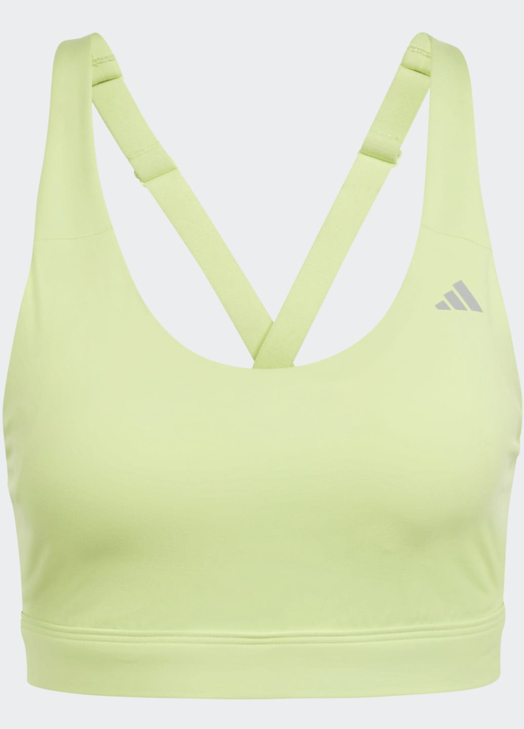 Зелений бра для бігу ultimate medium-support adidas