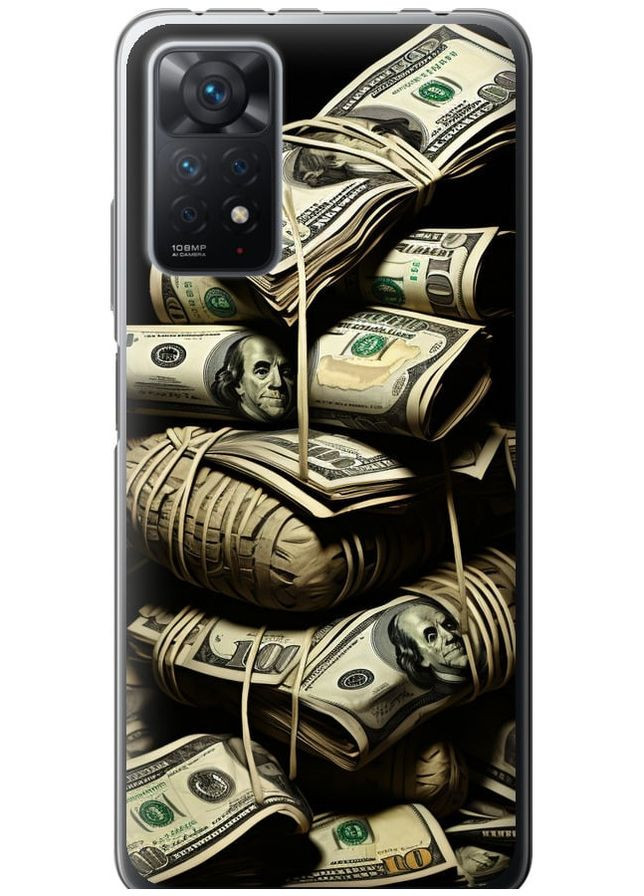 Силиконовый чехол 'Big money' для Endorphone xiaomi redmi note 11 pro (267315767)