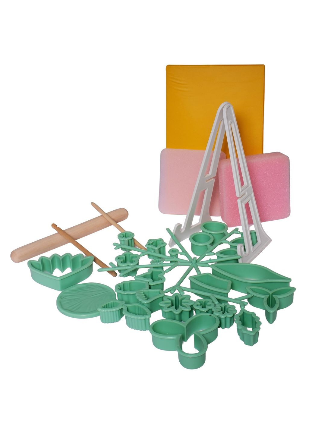 Набор вырубок для мастики кондитерский набор для изготовления цветов из 32 предметов Kitchen Master (275104098)