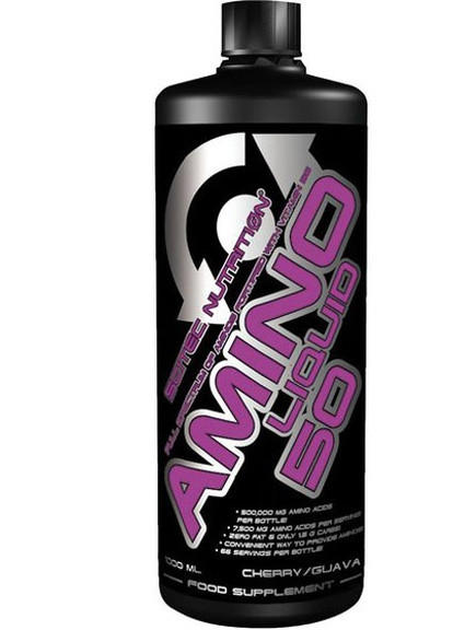 Amino 50 Liquid 1000 ml /66 servings/ Cherry Guava Scitec Nutrition (257252779)
