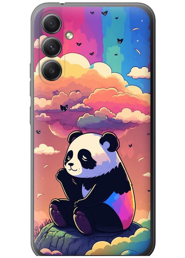 Силиконовый чехол 'Панда в облаках' для Endorphone Samsung Galaxy A34 A346E (276316694)