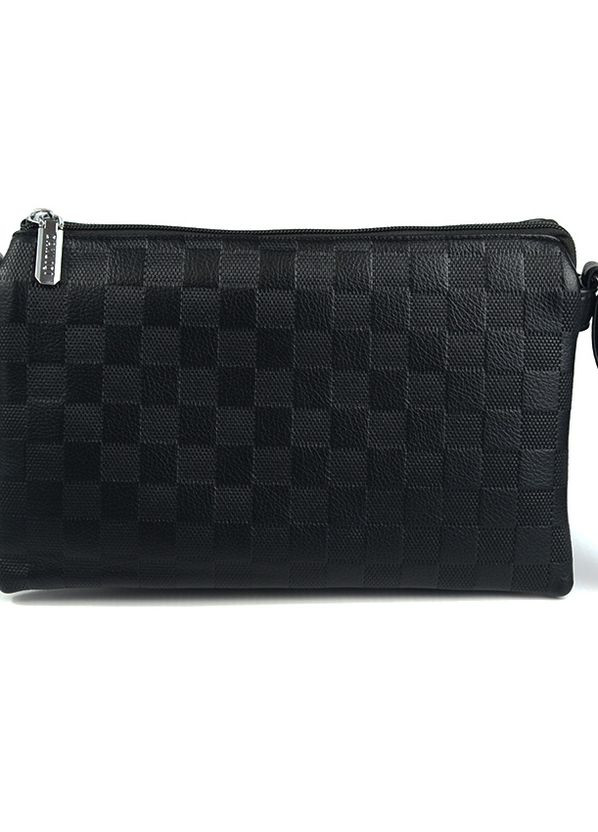 Женская классическая сумочка клатч с тиснением на молнии, маленькая черная сумка клатч через плечо No Brand (266701132)