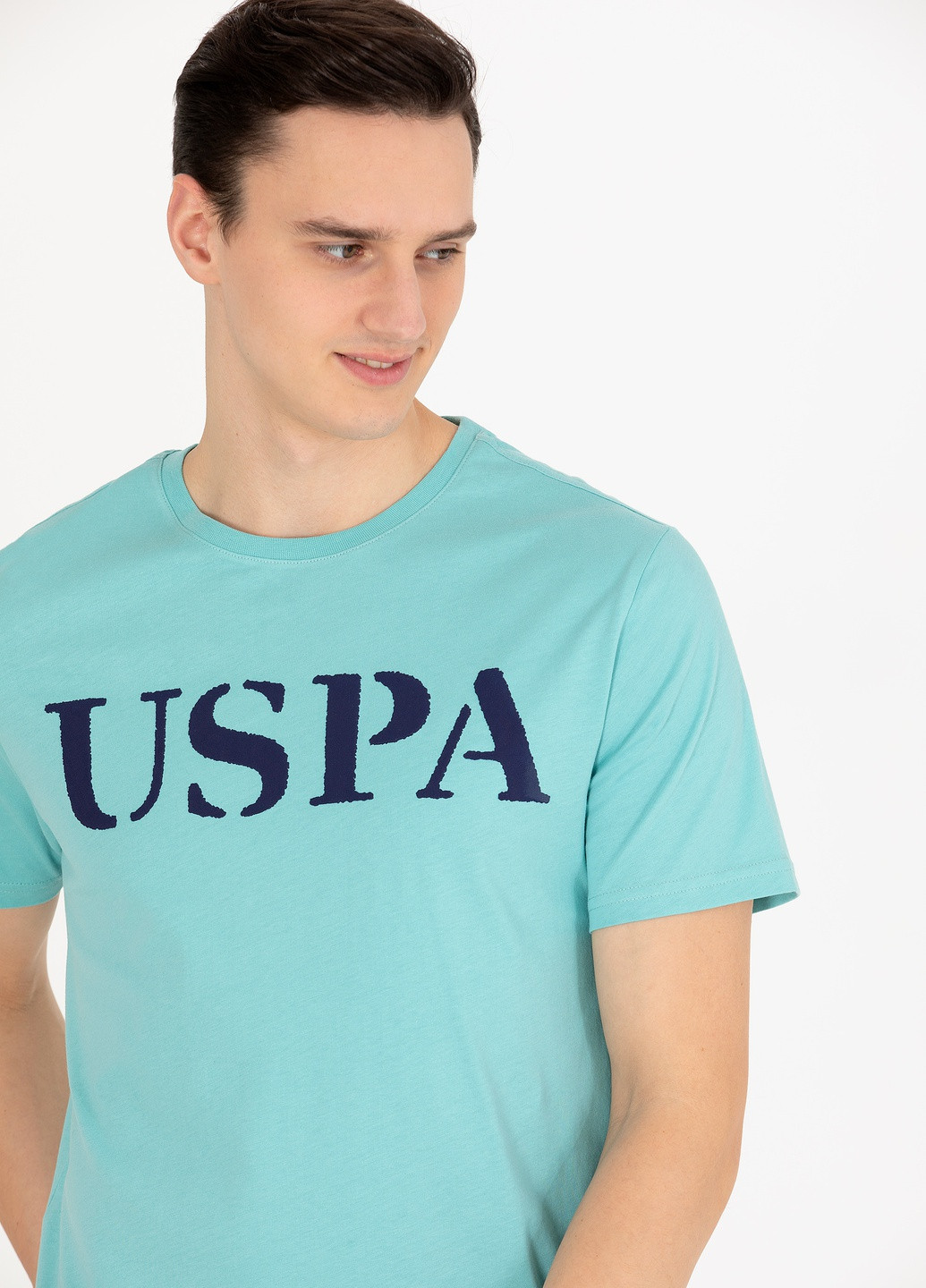 Мятная футболка U.S. Polo Assn.