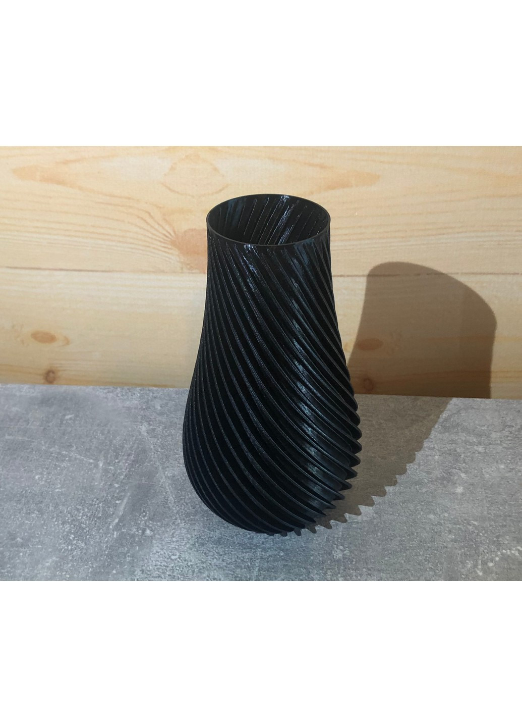 Декоративна тонкостінна ваза «Спіраль» ЗаСвіт (261555354)