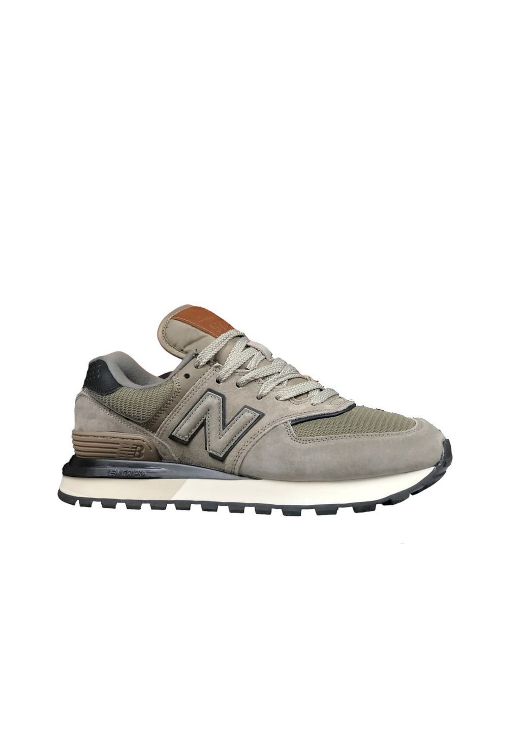 Коричневі Осінні кросівки чоловічі classic, вьетнам New Balance 574