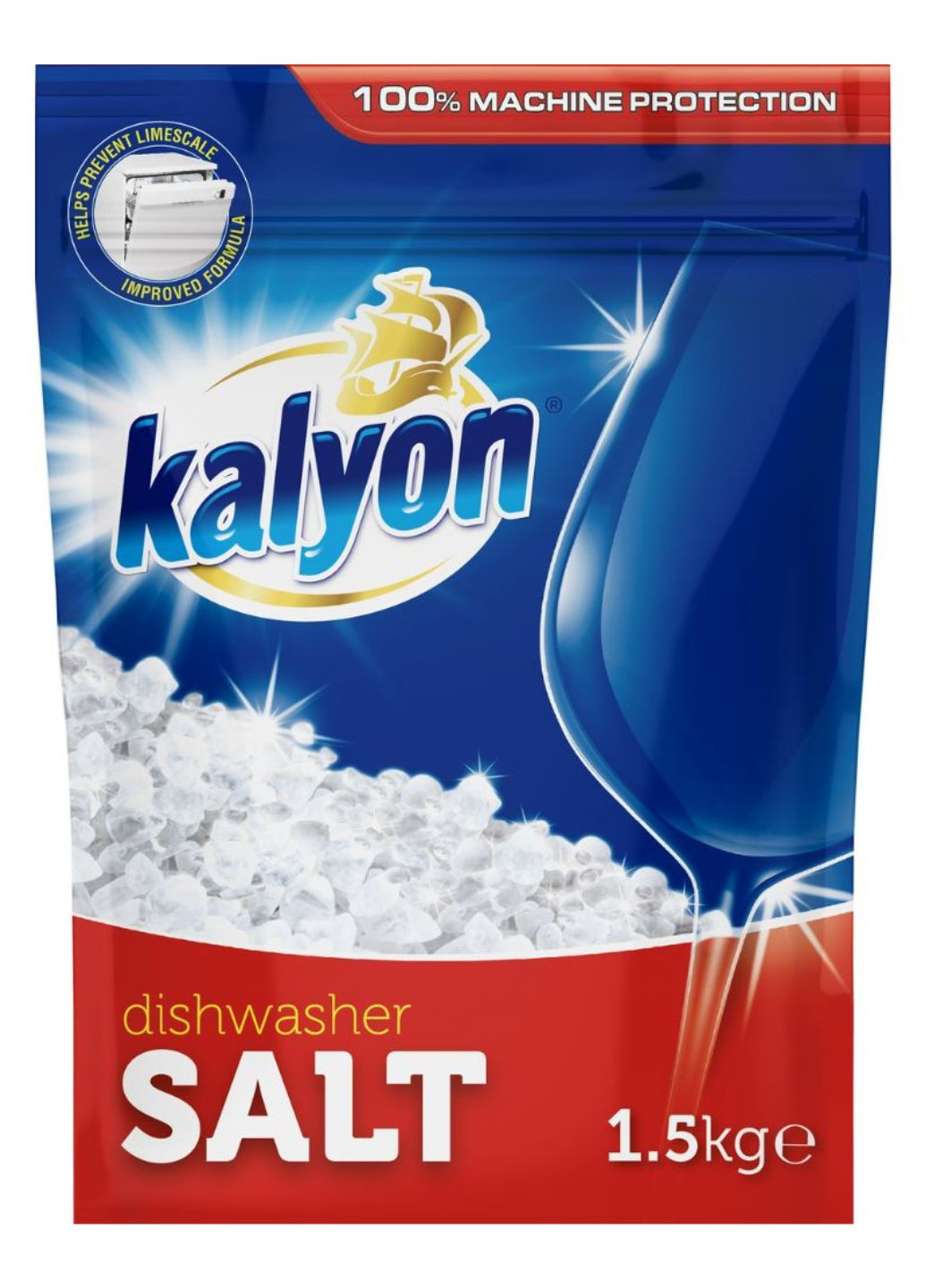 Соль для посудомоечной машины 1,5 кг Kalyon (278315352)