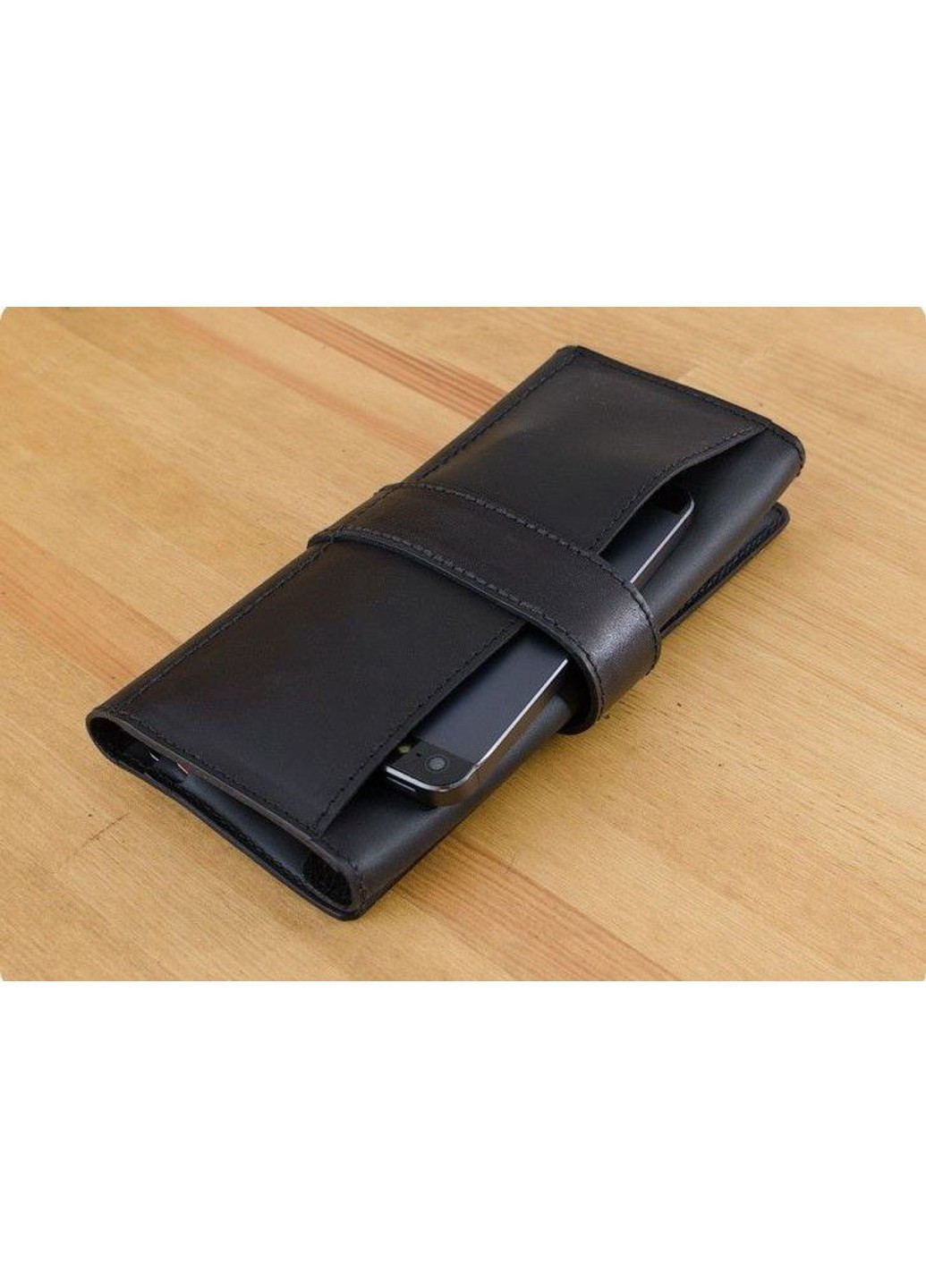 Чоловіче портмоне зі шкіри ручної роботи 3.0 графіт BlankNote (263519251)