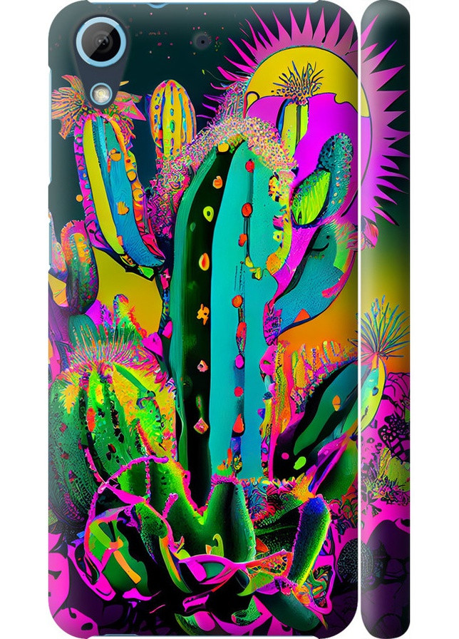 3D пластиковый матовый чехол 'Кактус' для Endorphone HTC Desire 628 Dual Sim (258184055)