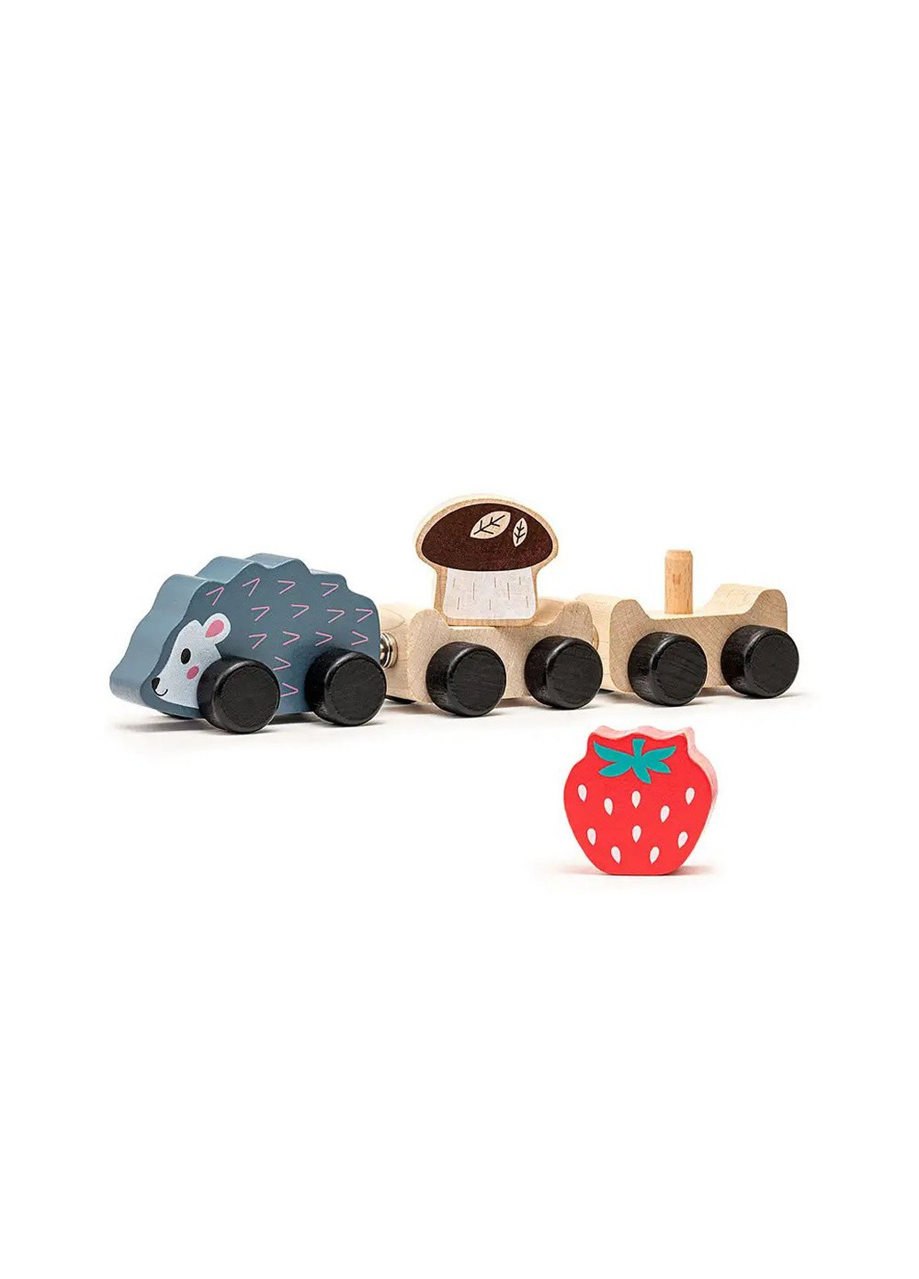 Дерев’яна іграшка "Їжачок-мандрівник" колір різнокольоровий ЦБ-00187258 Cubika (259465024)