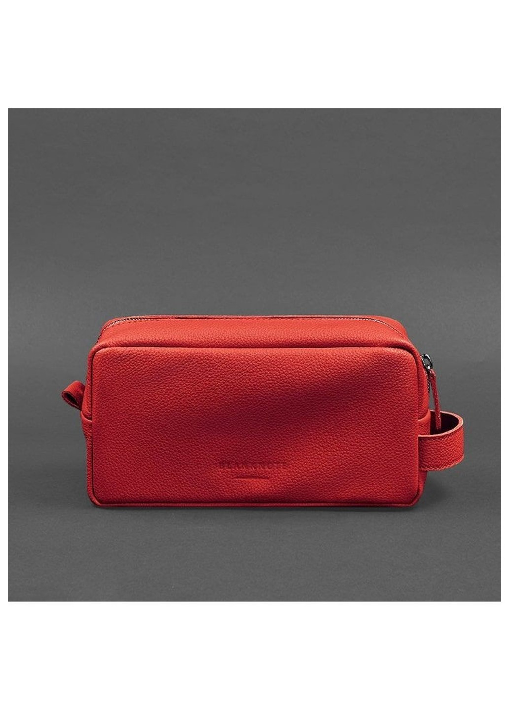 Жіноча шкіряна косметична сумка 6.0 Червоний флотар BN-CB-6-Rubin BlankNote (263519189)