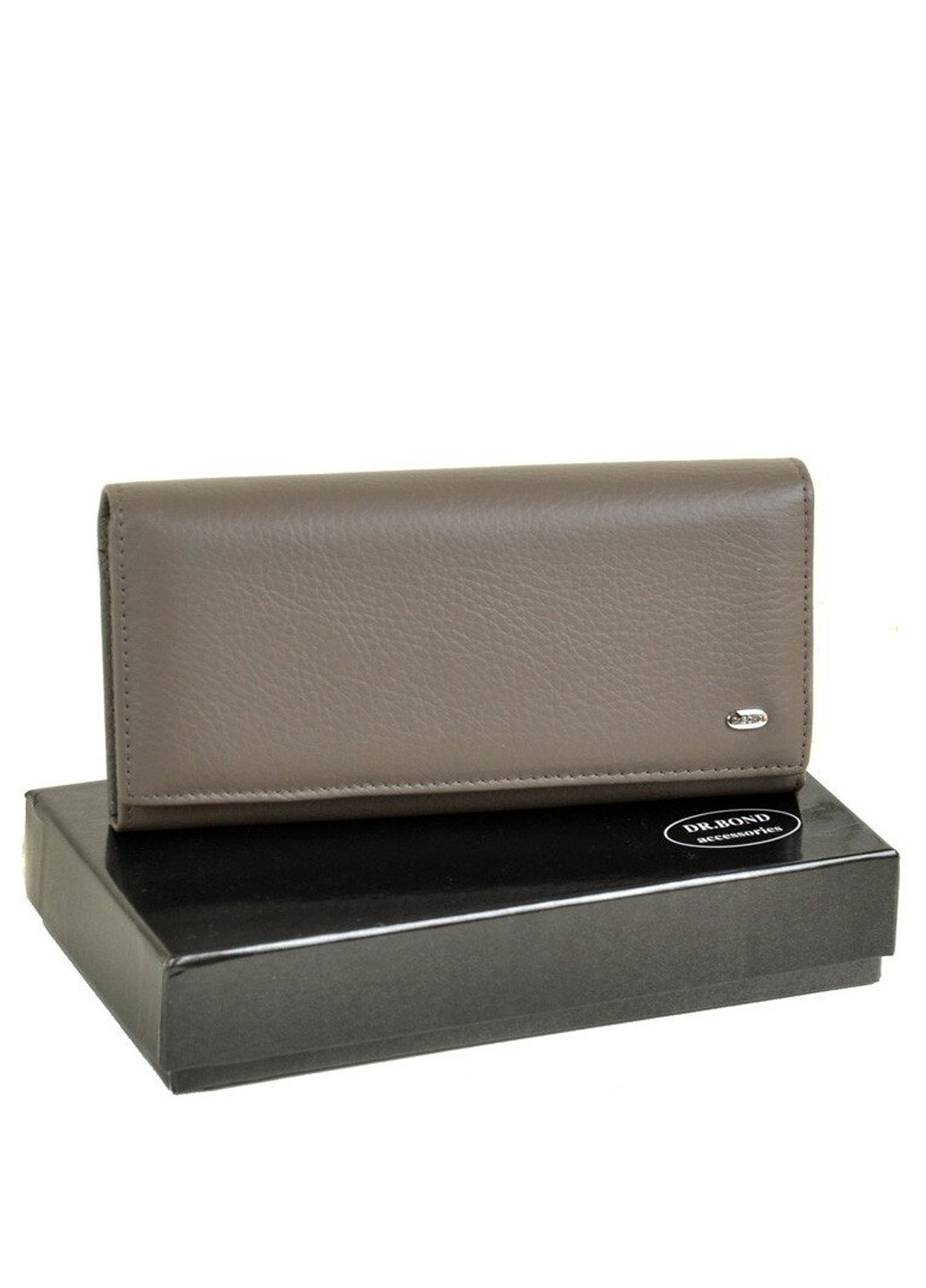 Кожаный кошелек Classik W1-V-2 black Dr. Bond (261551115)