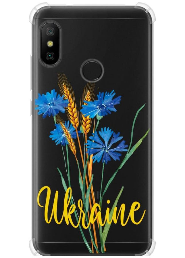 Силикон с усиленными углами чехол 'Ukraine v2' для Endorphone Xiaomi Redmi 6 Pro (269453816)