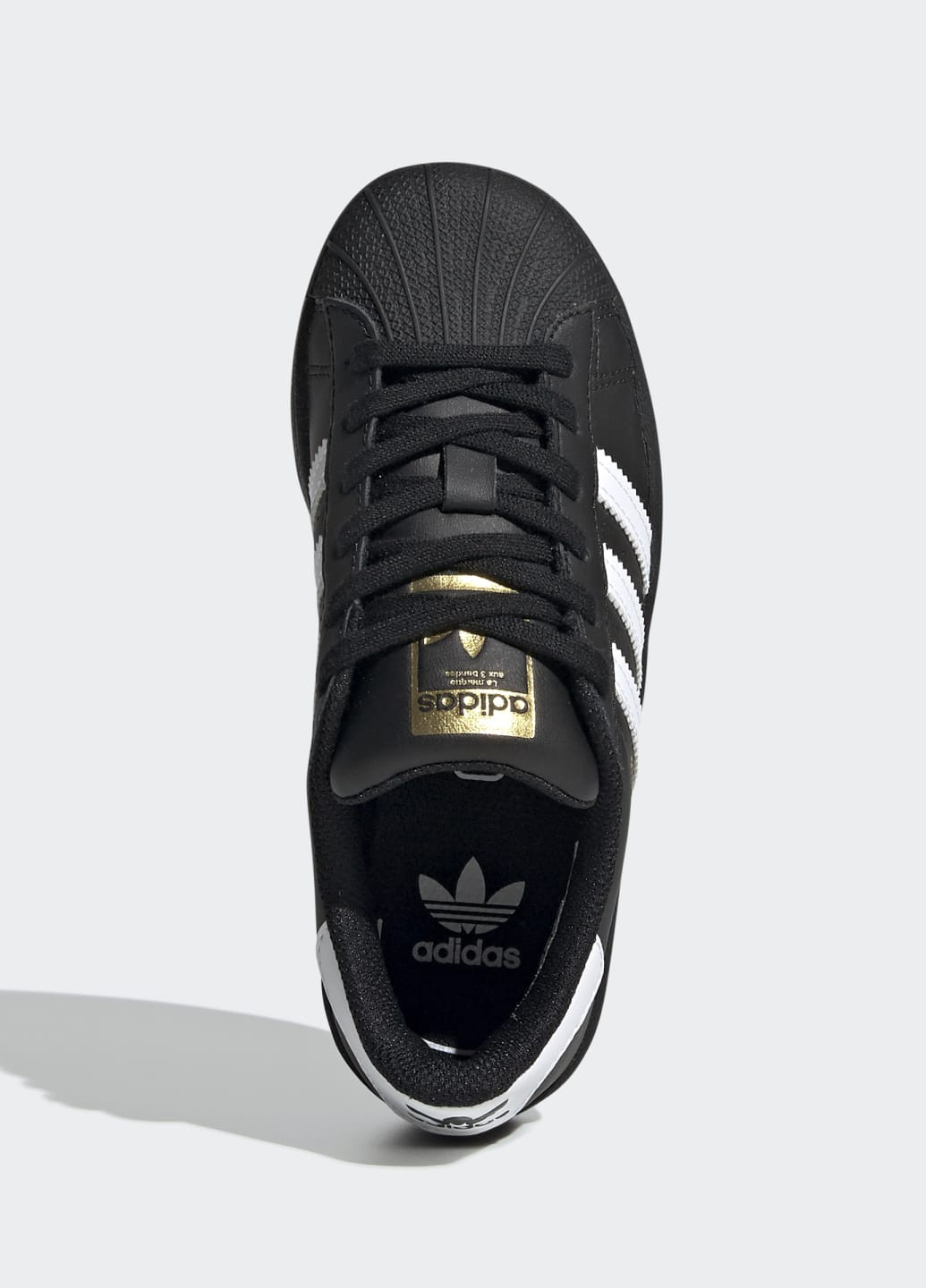 Чорні всесезонні кросівки superstar adidas