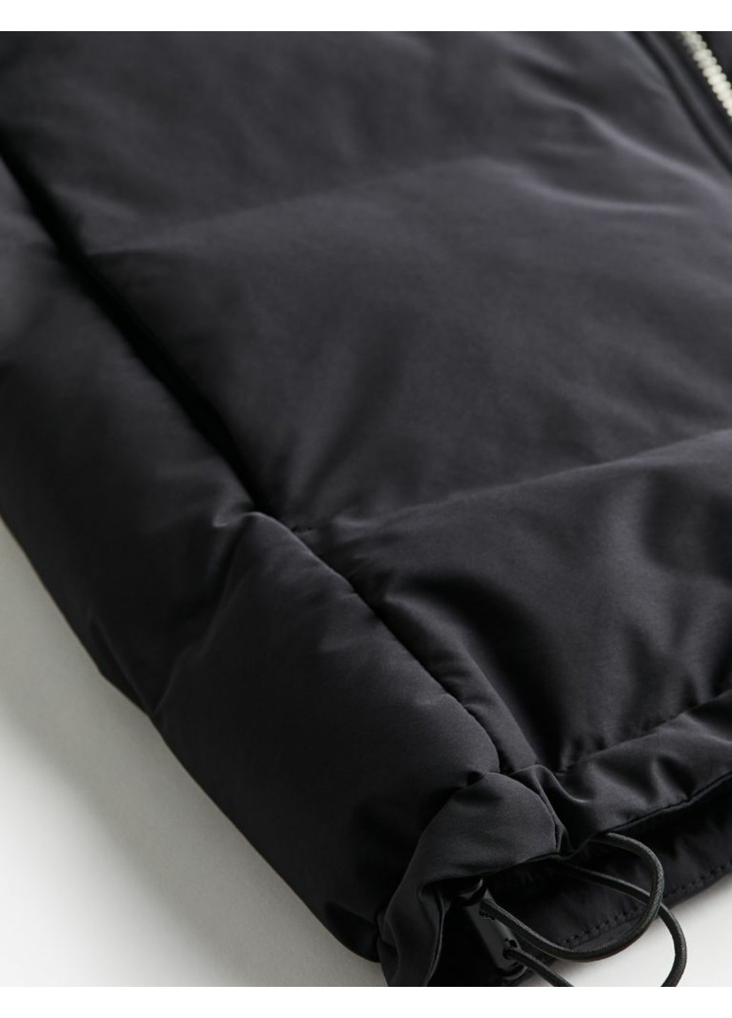 Чорна демісезонна чоловіча куртка regular fit (56221) s чорна H&M