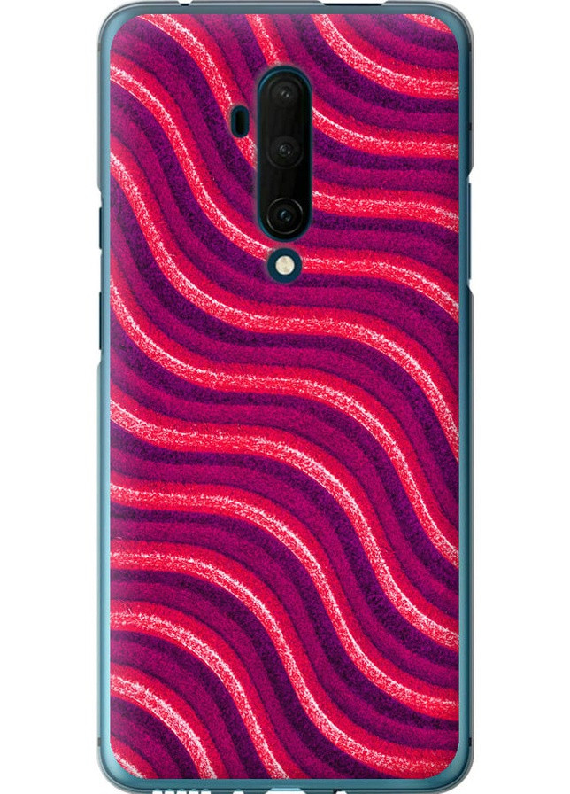 2D пластиковый чехол 'Волнистые линии v2' для Endorphone OnePlus 7T Pro (257797266)